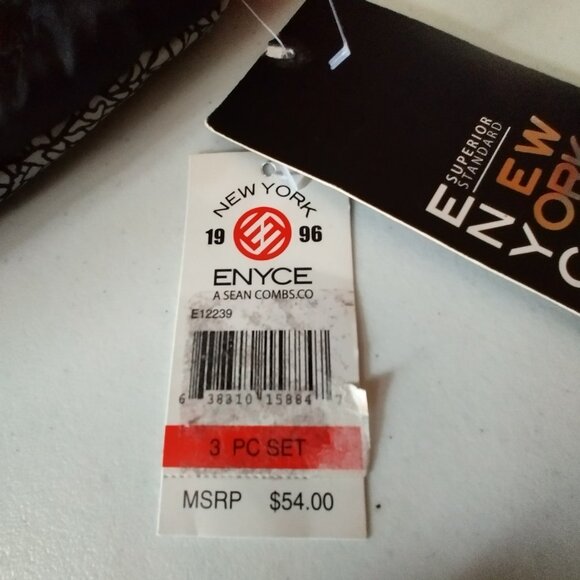 Vintage 1990s ENYCE Puffer Vest Baby Size 18 M Retro Full Zip Jacket Streetwear - Picture 10 of 16